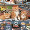 Puzzles Educa Borrás | Puzzle Gatitos Viajeros 200 Piezas