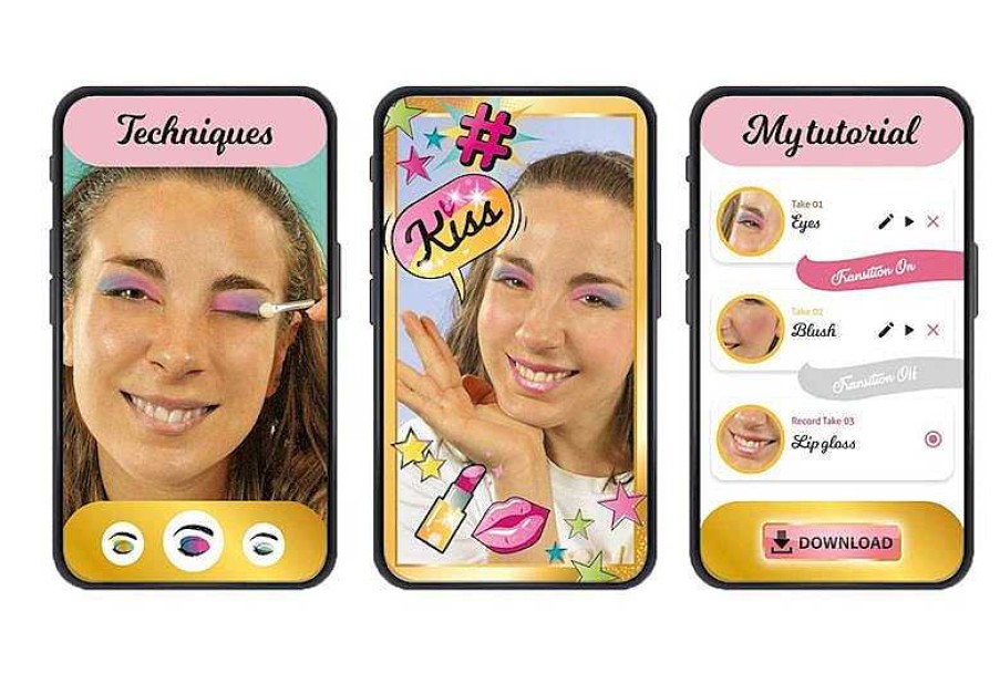 Juegos De Belleza Clementoni | Juego Maquillaje Completo Crazy Chick