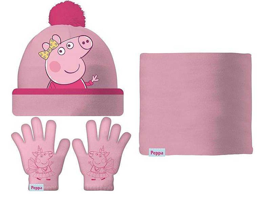 Material Escolar Safta | Set De Invierno Beb Peppa Pig Cosy Corner