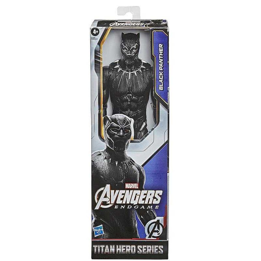 Figuras De Acci N Hasbro | Los Vengadores Black Panter Figura Tit N