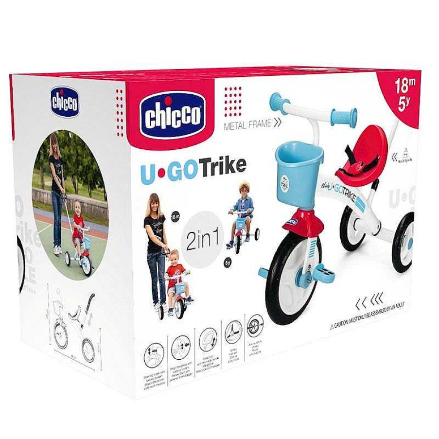 Juguetes Aire Libre Chicco | Triciclo Evolutivo U-Go Azul