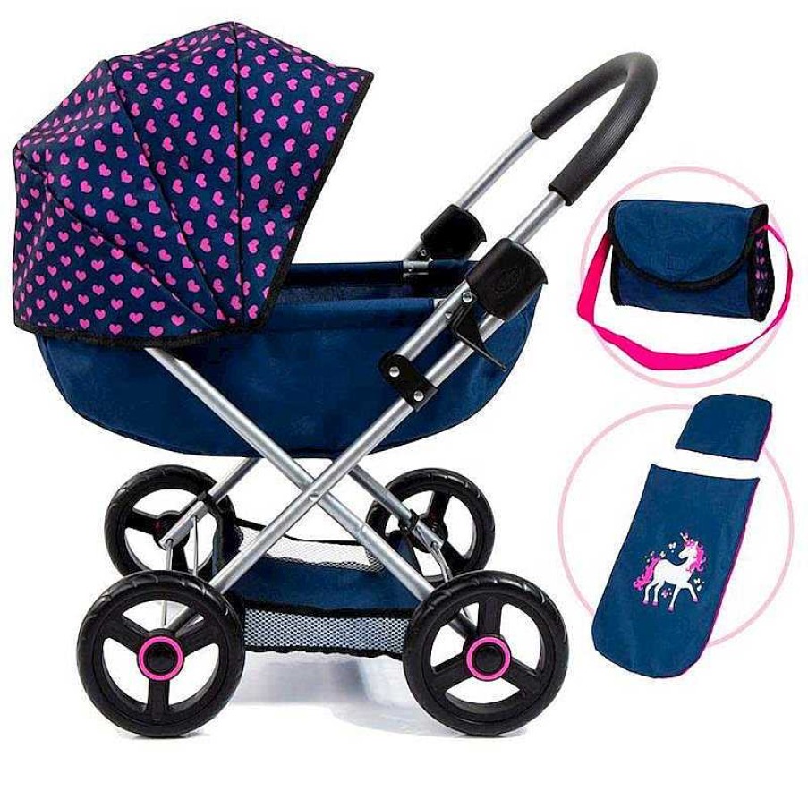 Mu Ecas Reig | Coche Mu Ecas Pram Cosy Azul Marino