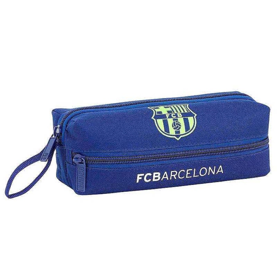 Material Escolar Safta | Estuche 3 Cremalleras F.C.Barcelona 2 Equip 18/19