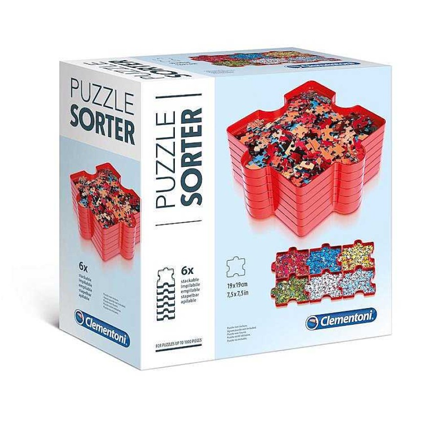 Puzzles Clementoni | 6 Bandejas Clasificador Puzzle