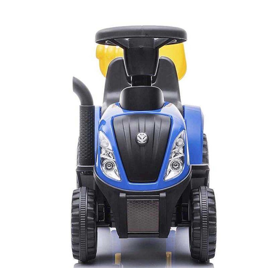 Coches El Ctricos Infantiles Ociotrends | Correpasillos Tractor New Holland Azul