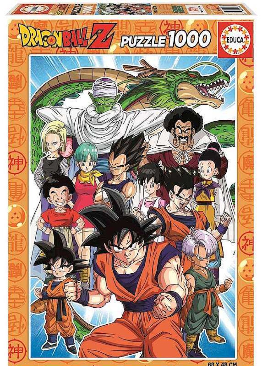 Puzzles Educa Borrás | Puzzle 1000 Piezas Dragon Ball