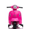 Coches El Ctricos Infantiles Ociotrends | Moto Vespa El Ctrica Rosa Con Mp3