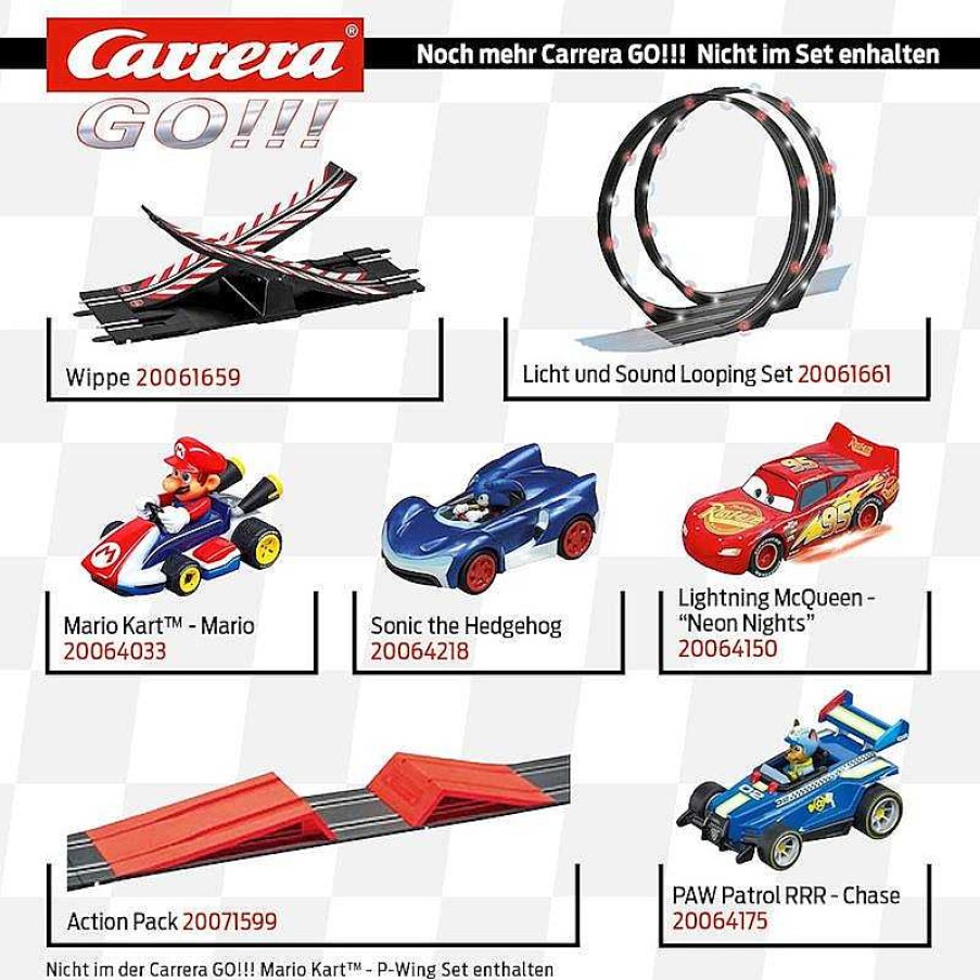 Veh Culos De Juguete Carrera | Pista Mario Kart P-Wing