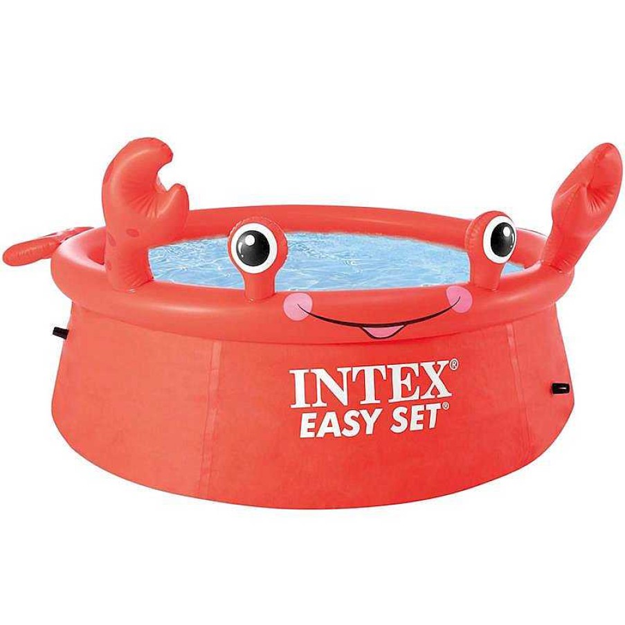 Juguetes Para Piscina Y Accesorios Intex | Piscina Easy Set Cangrejo 183X51Cm