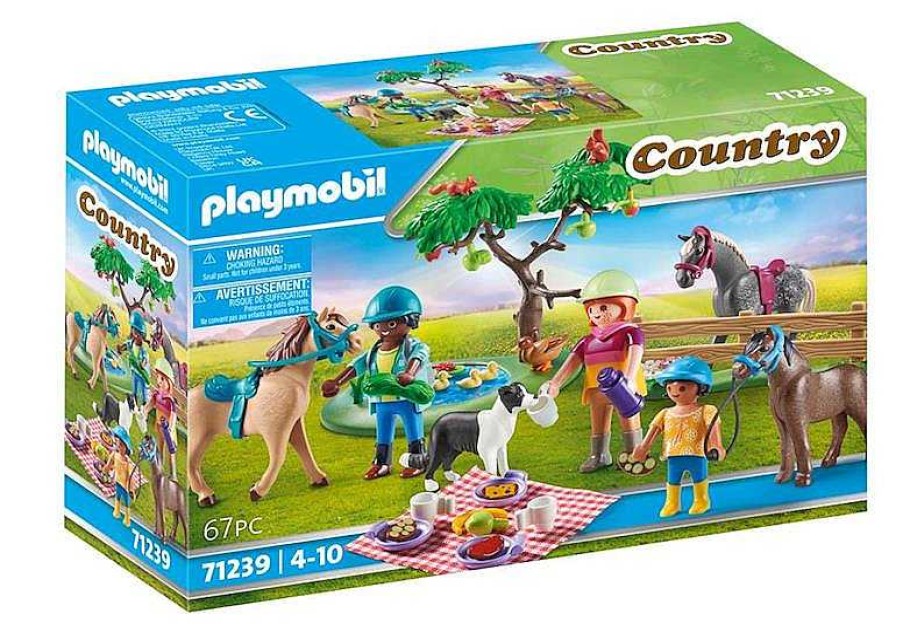 Playmobil Playmobil | Excursi N De P Cnic Con Caballos Playmobil Country