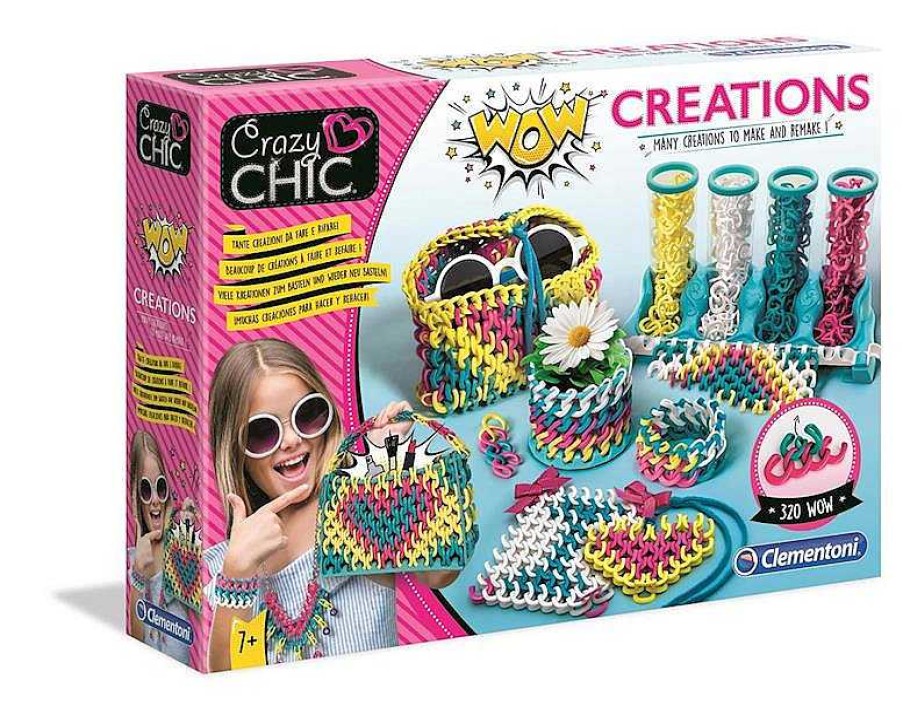 Juegos De Belleza Clementoni | Set Pulseras Wow Crazy Chic