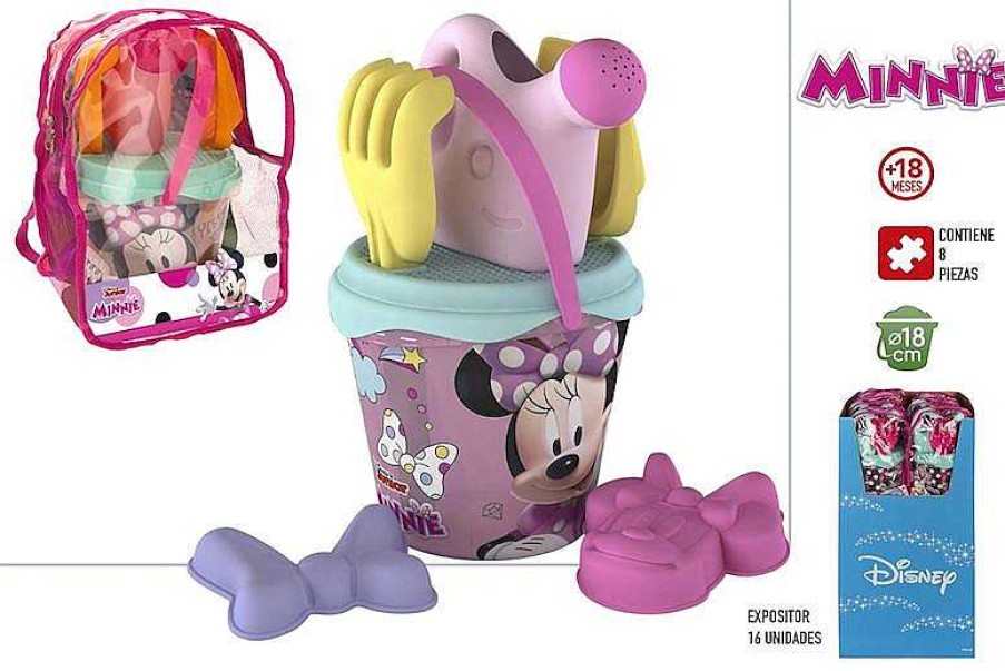 Juguetes Verano Color Baby | Minnie Mochila Cubo Playa