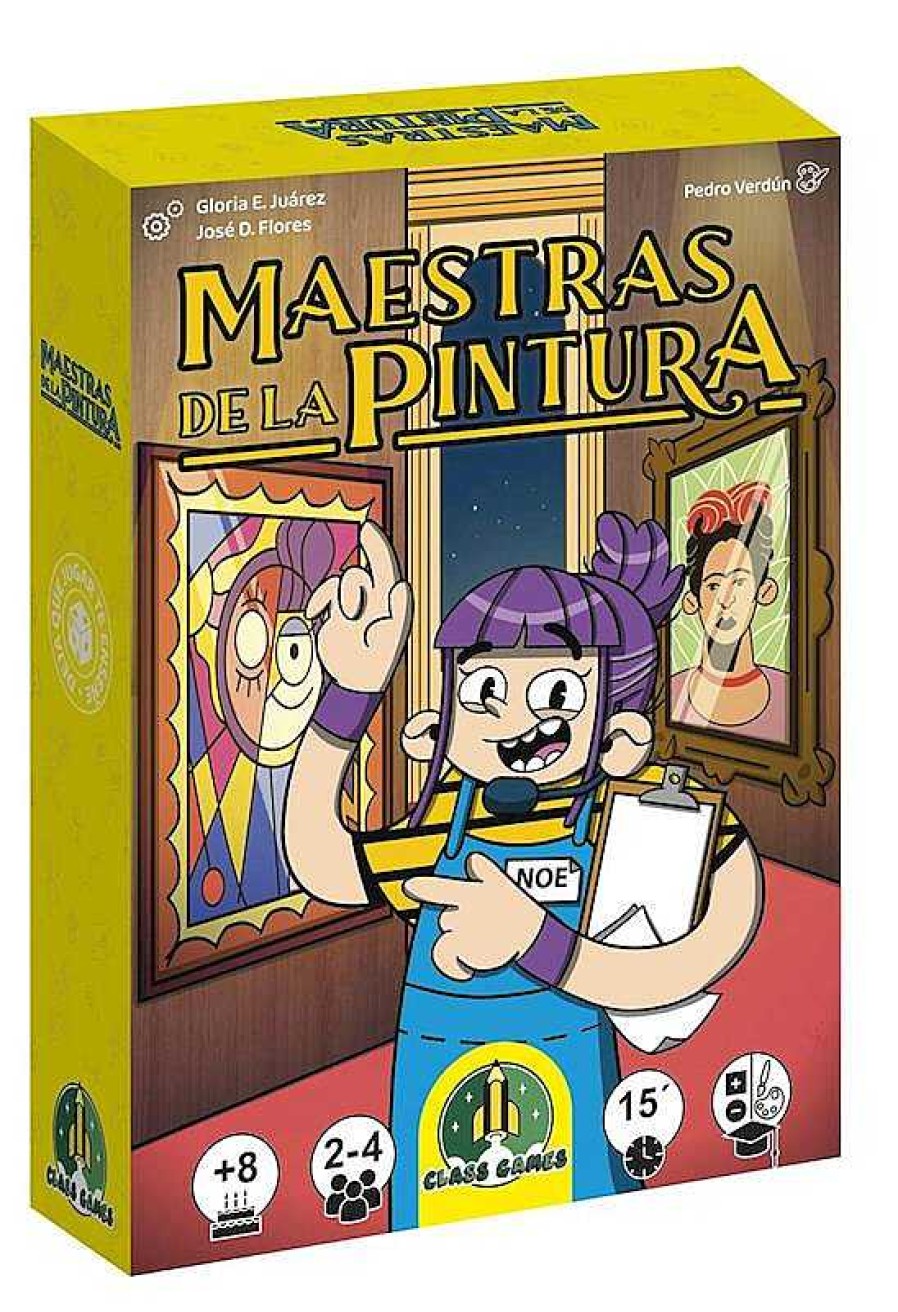 Juegos De Mesa Falomir | Juego Maestras De La Pintura