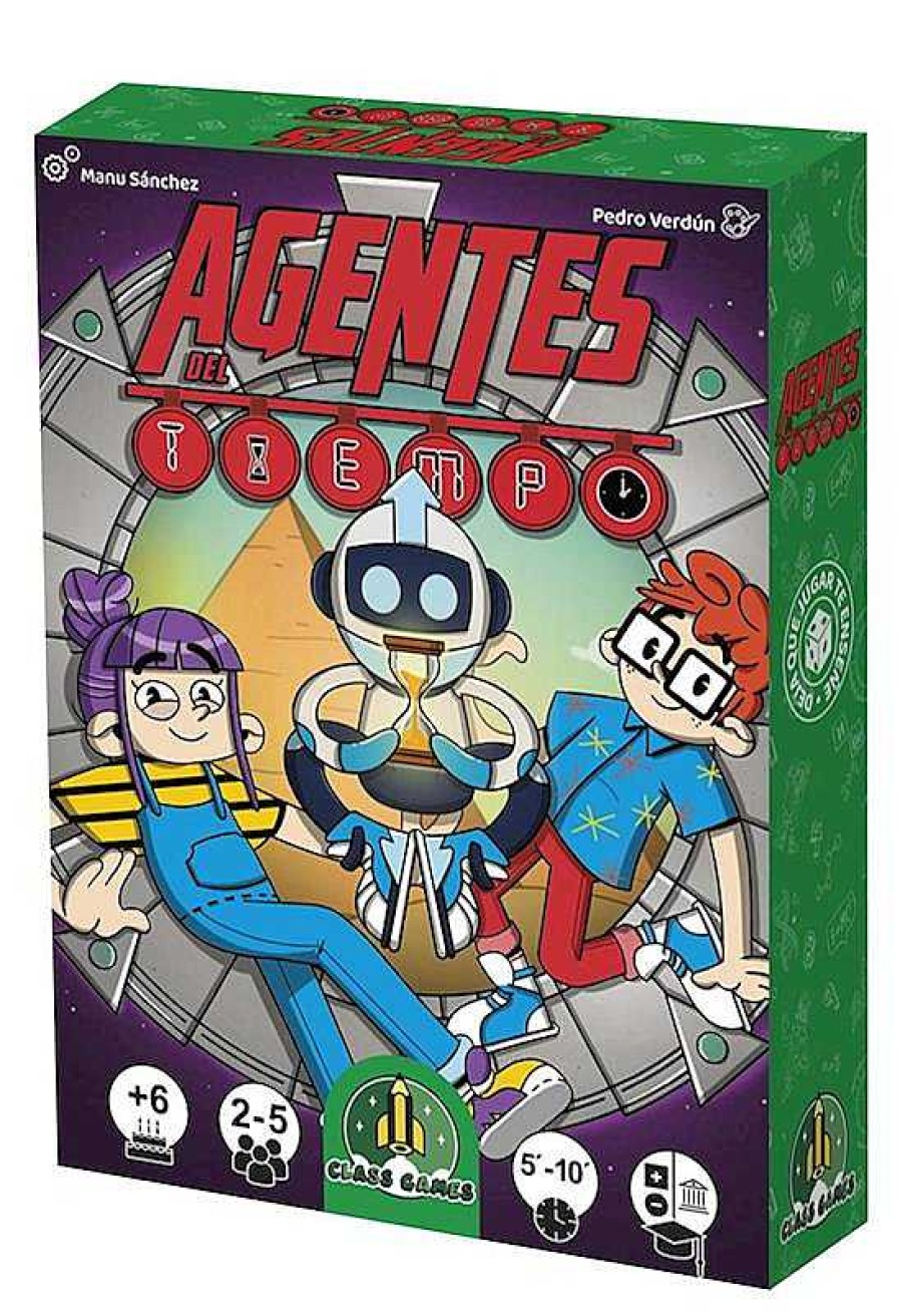 Juegos De Mesa Falomir | Juego Agentes Del Tiempo