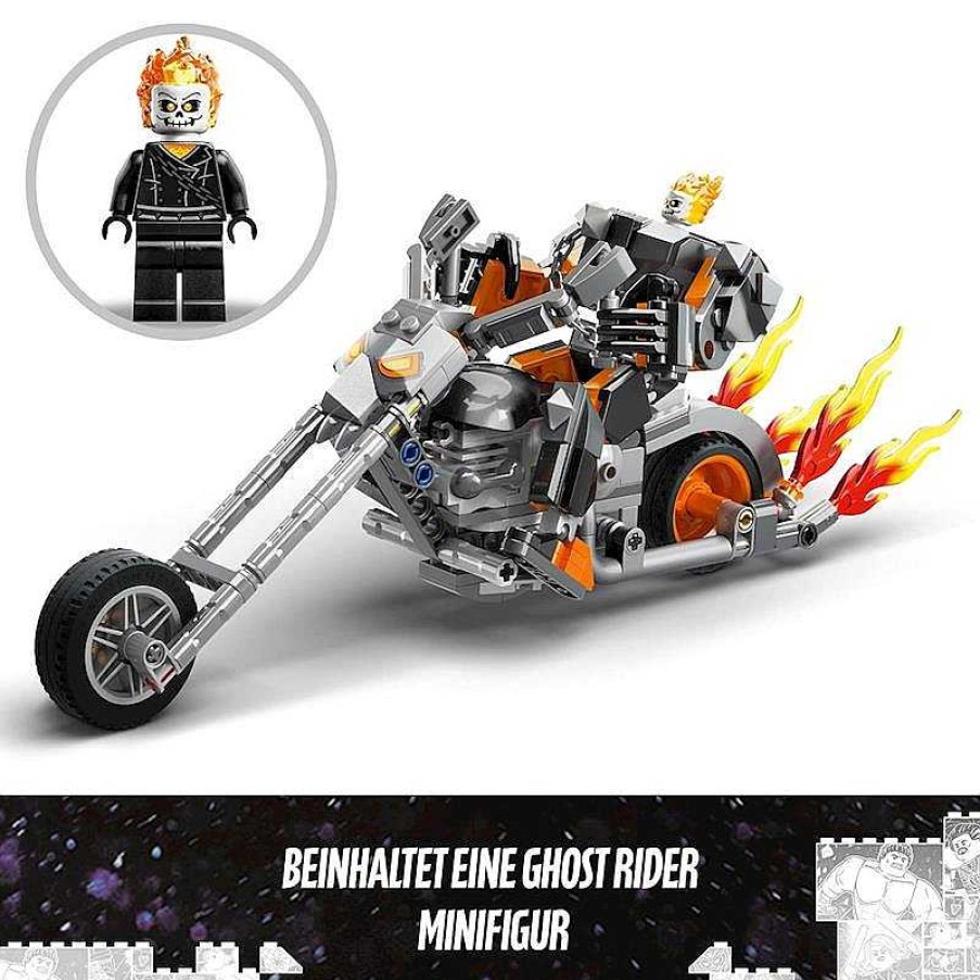 Juegos De Construcci N Lego | Meca Y Moto Del Motorista Fantasma Lego