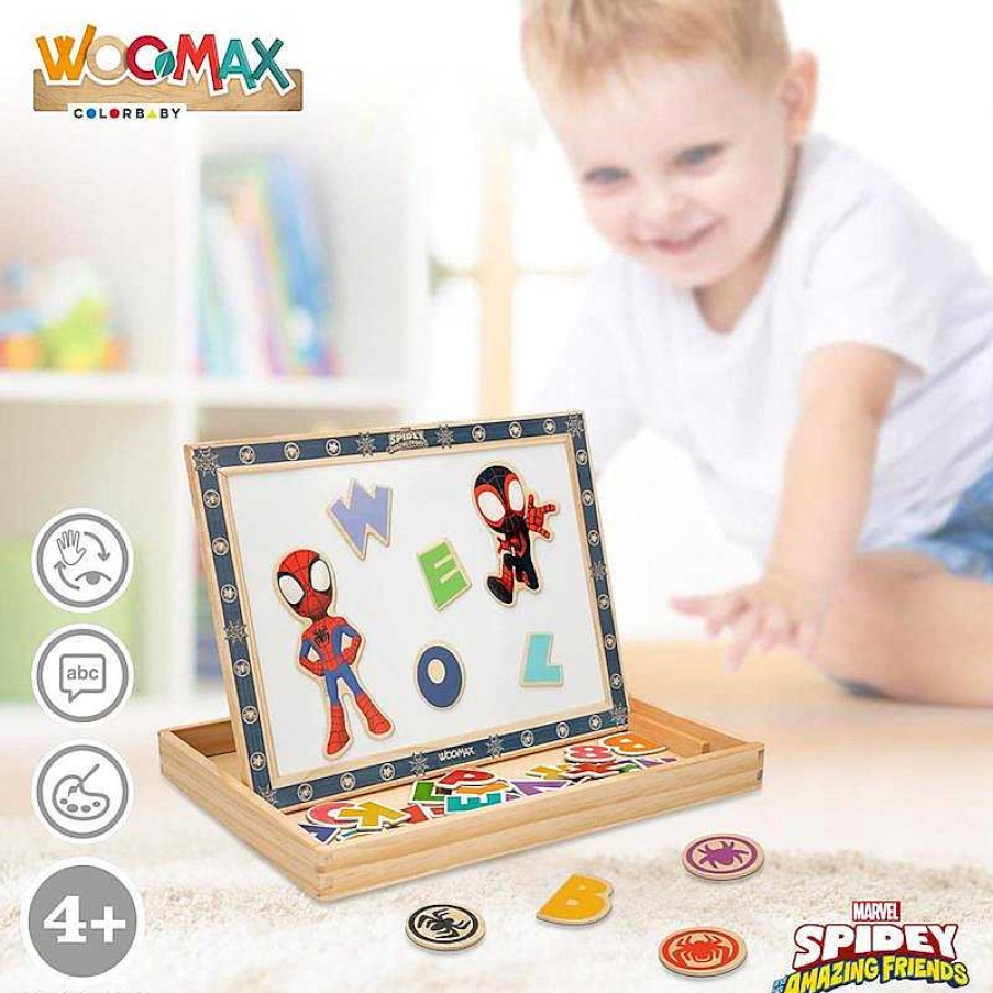 Material Escolar Color Baby | Pizarra Magn Tica Spidey