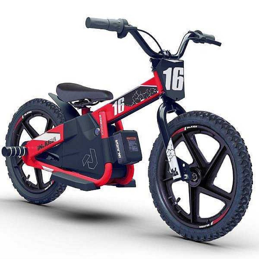 Coches El Ctricos Infantiles Injusa | E-Bike Bicicleta El Ctrica 16" Bater A 24V