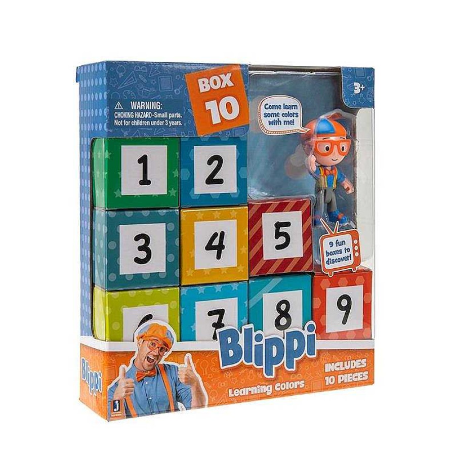 Figuras De Acci N Toy Partner | Blippi 10 Sorpresas En Caja