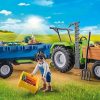 Playmobil Playmobil | Tractor Con Remolque Playmobil Country