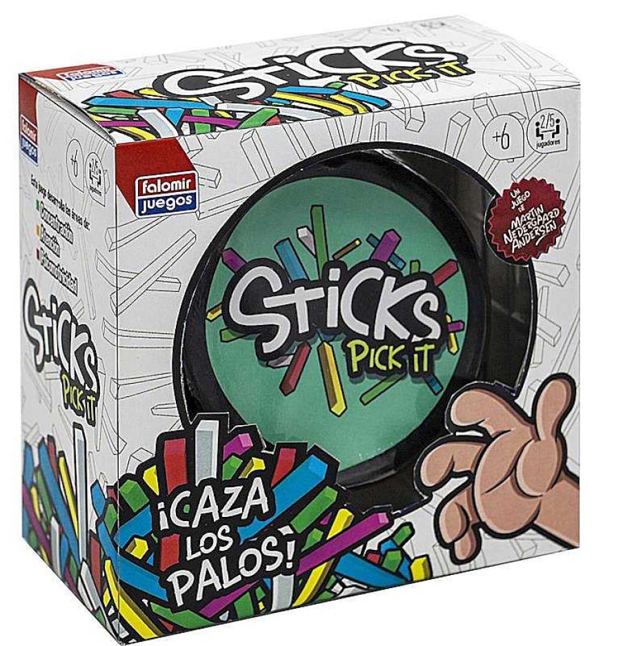 Juegos De Mesa Falomir | Juego Sticks Pick It Caza Los Palos!