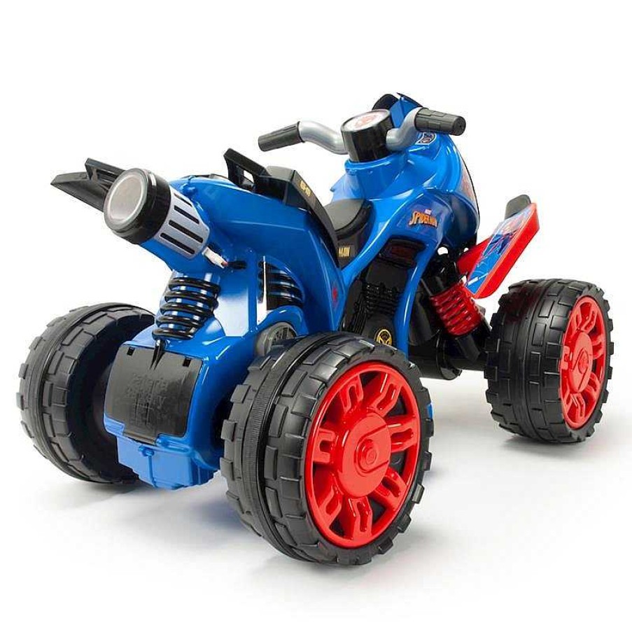 Coches El Ctricos Infantiles Injusa | Quad El Ctrico Spiderman