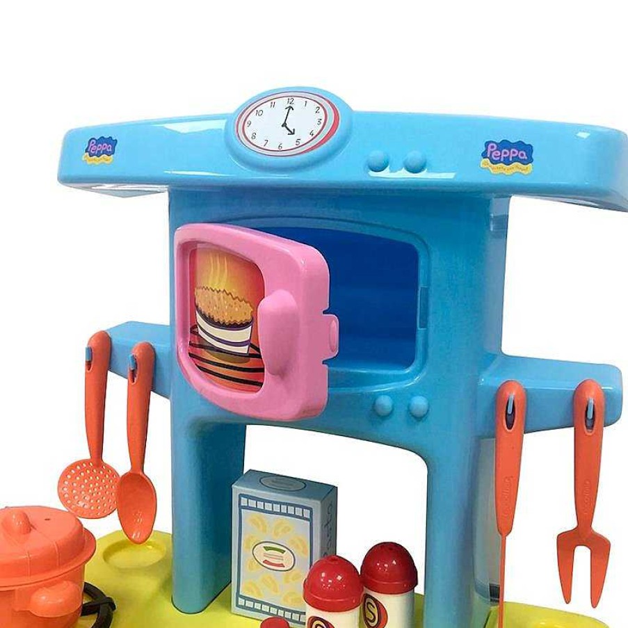 Juegos Del Hogar Smoby | Peppa Pig. Cocina Con 13 Accesorios. Simba Smoby