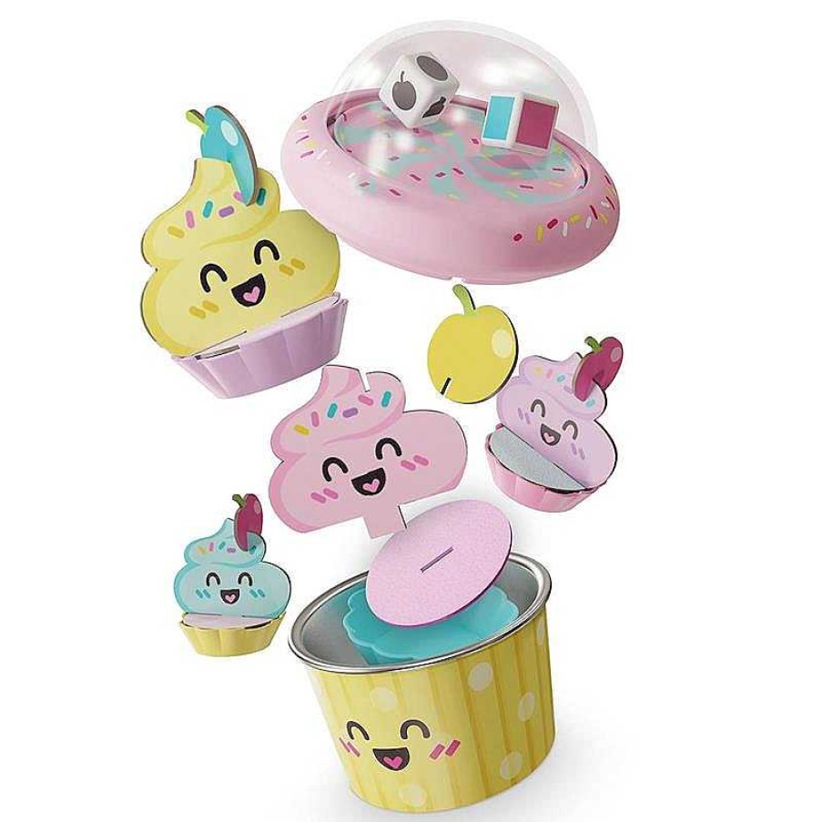 Juegos De Mesa Bizak | Juego Push & Play Cupcake