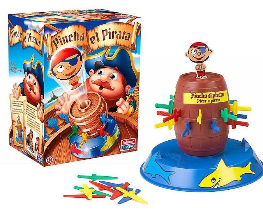 Juegos De Mesa Falomir | Juego Pincha El Pirata Hasta Que Salte!!! De Falomir