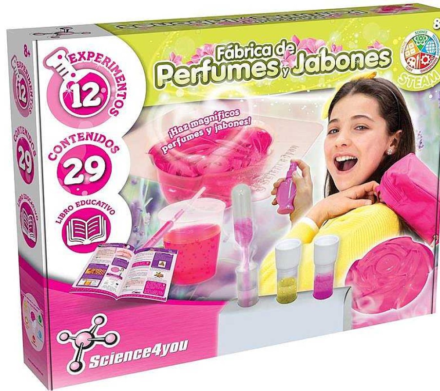 Juguetes Manualidades Infantiles Science 4 You | Juego F Brica De Perfumes Y Jabones