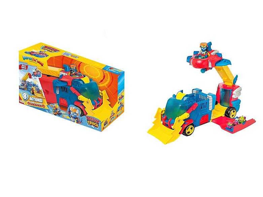 Veh Culos De Juguete Magic Box | Camion Rescate Superthings Rescue Truck