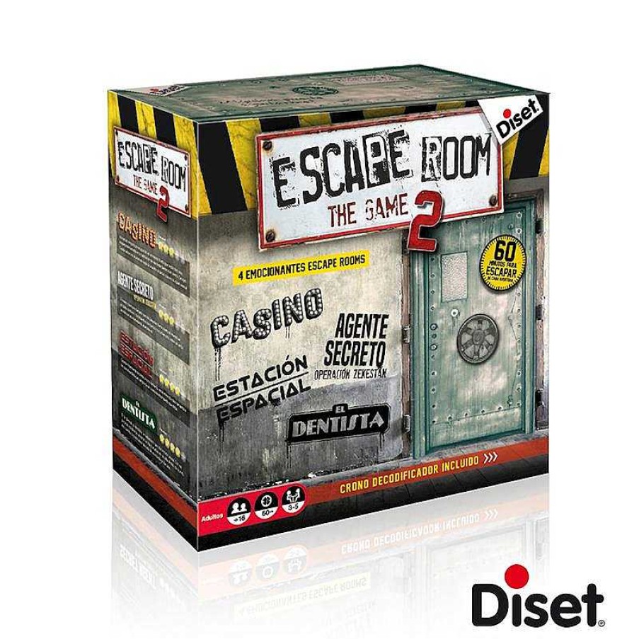 Juegos De Mesa Diset | Juego Escape Room 2 Diset