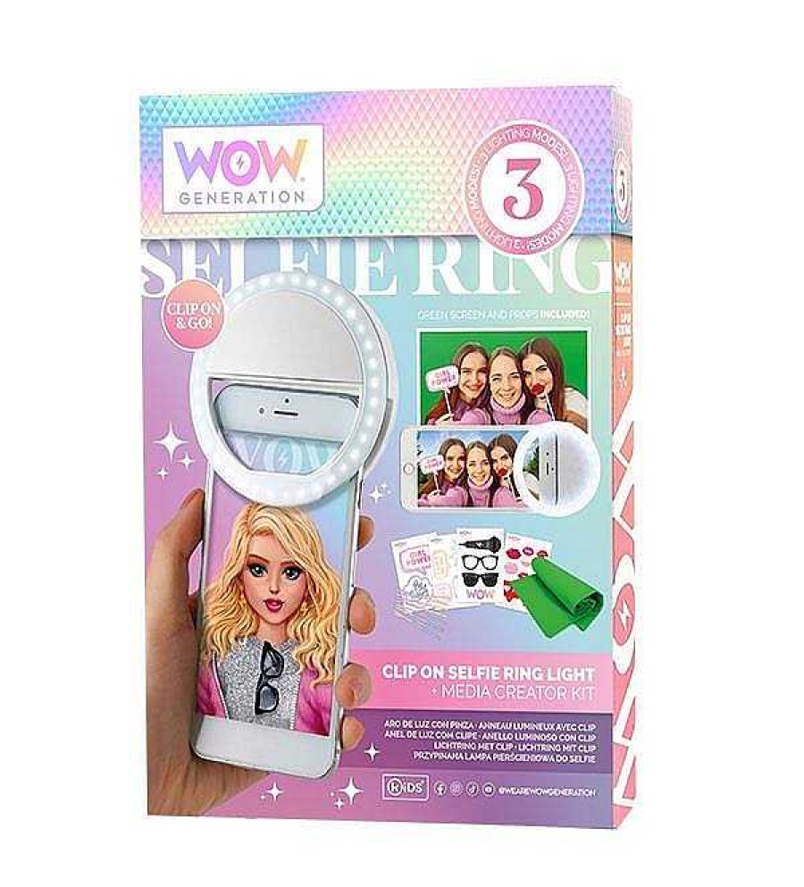 Juegos De Belleza Kids Euroswan | Aro De Luz Para Selfie Wow Generation