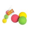 Juguetes Verano Color Baby | Set 3 Pelotas Palas Goma Maciza Color Baby