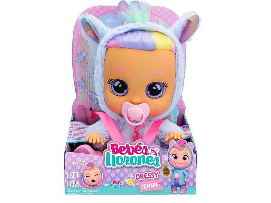 Mu Ecas IMC Toys | Beb S Llorones Jena Dressy Fantasy