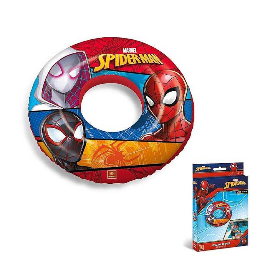 Juguetes Para Piscina Y Accesorios Unice | Flotador Hinchable Spiderman 50Cm