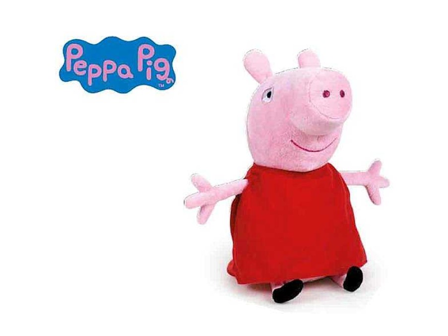 Peluches Quiron | Peluche Peppa Y George 45 Cm Sdos.