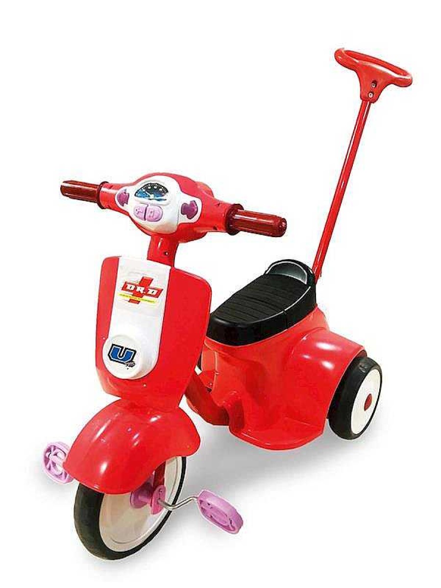 Coches El Ctricos Infantiles Feber | Moto Scooter Bater A 3 En 1 Feber