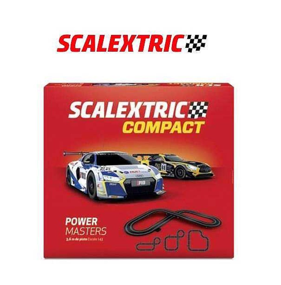 Veh Culos De Juguete Scalextric | Pista Scalextric Compact Power Masters