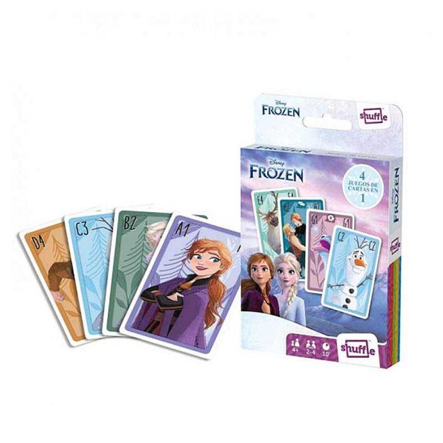 Juegos De Mesa Fournier | Baraja De Cartas Infantil Frozen