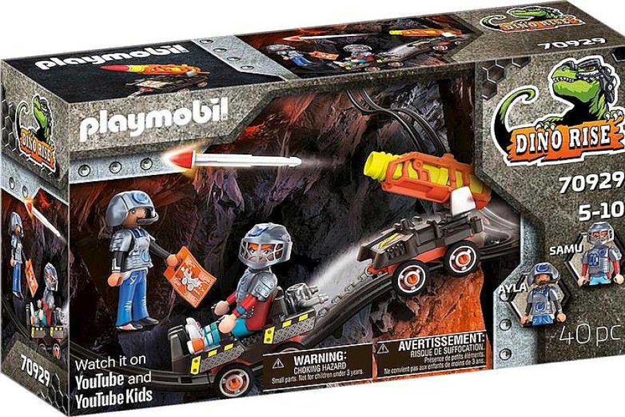 Playmobil Playmobil | Playmobil Dino Rise Mina Carro De Cohetes