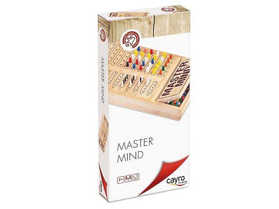 Juegos De Mesa Cayro | Juego Master Mind Con Colores De Madera