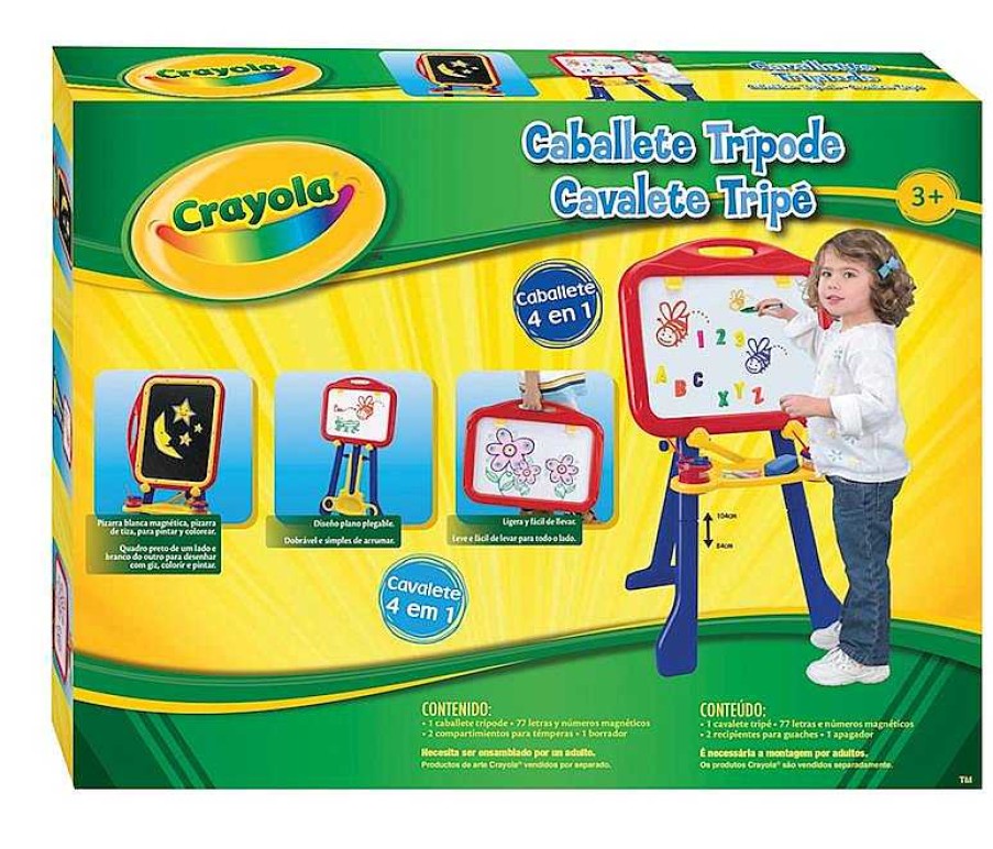 Material Escolar Crayola | Caballete Tr Pode 4 En 1 Crayola